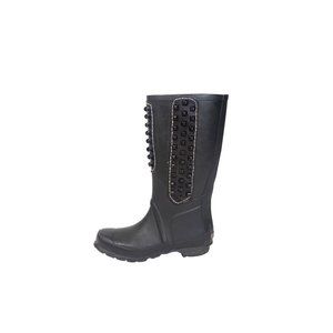 bcbg jolene leather studded boot